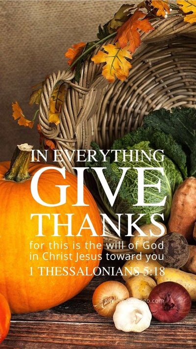 Give Thanks in Suffering